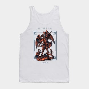 Be Your Own Hero – Medieval Style Stoic Tank Top